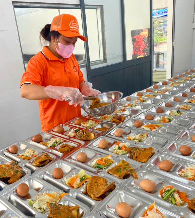 Dịch vụ suất ăn công nghiệp cho nhà máy tại bình dương 